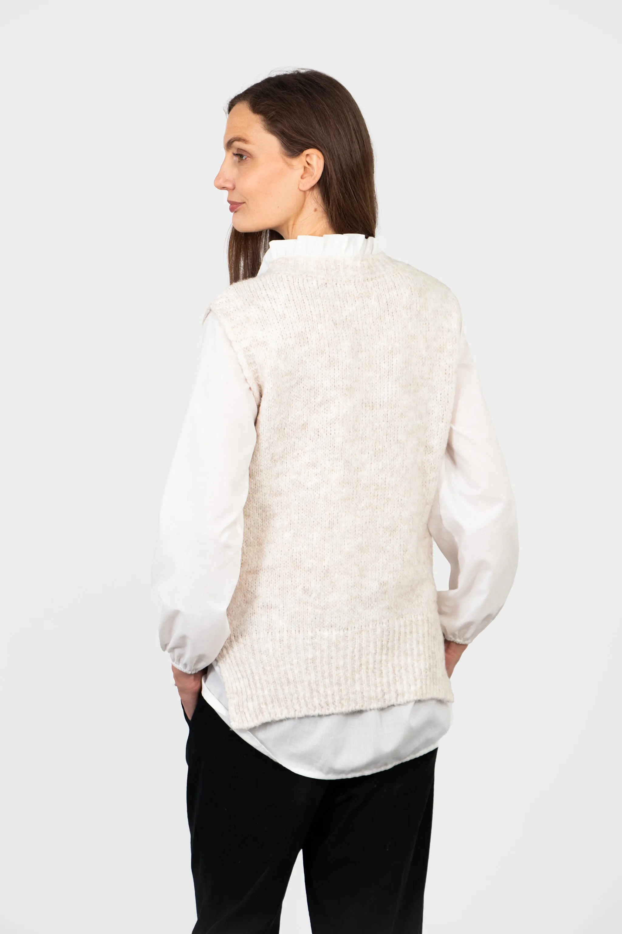 Adeline Tank Top - Cream
