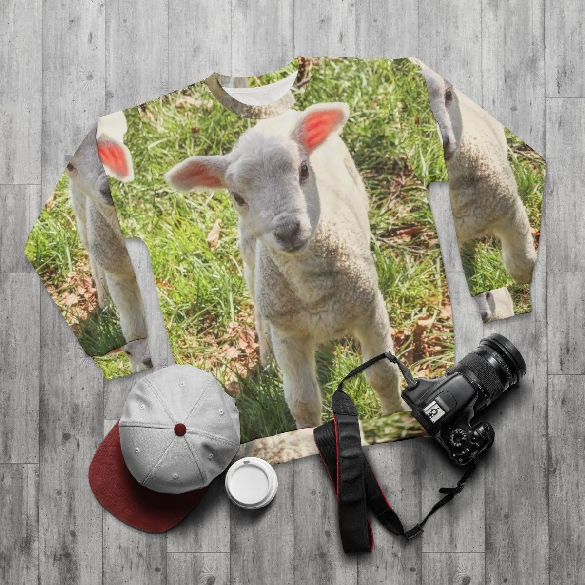 Adorable Baby Lamb Spring Sweatshirt - Cute Seasonal Knitwear
