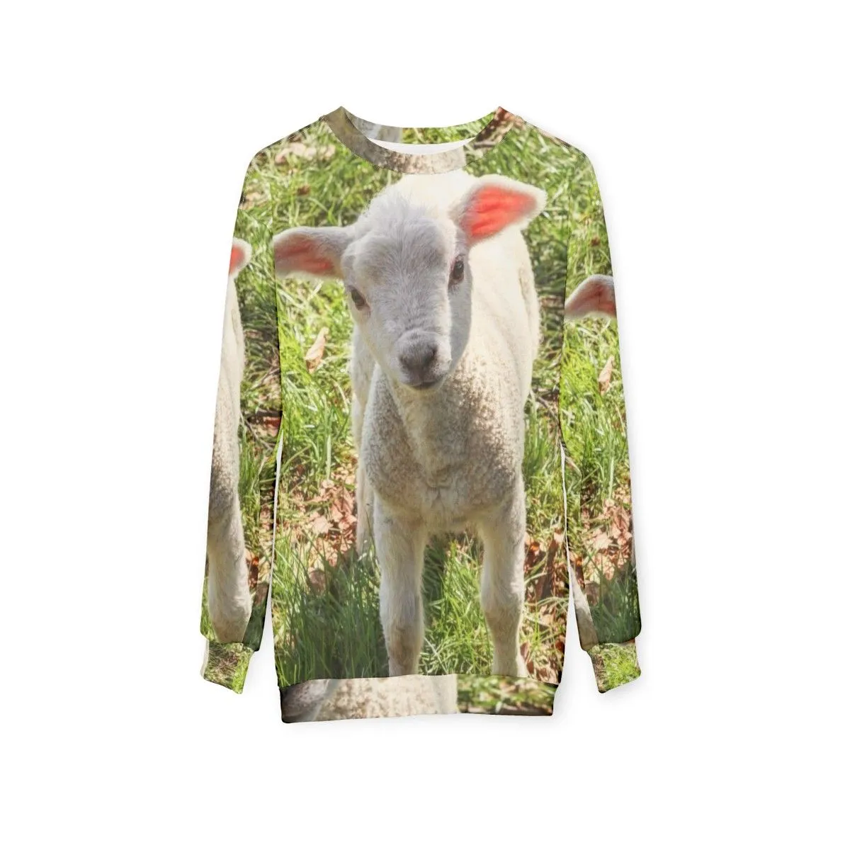 Adorable Baby Lamb Spring Sweatshirt - Cute Seasonal Knitwear