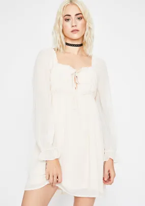 Angel Embrace Me Mini Dress