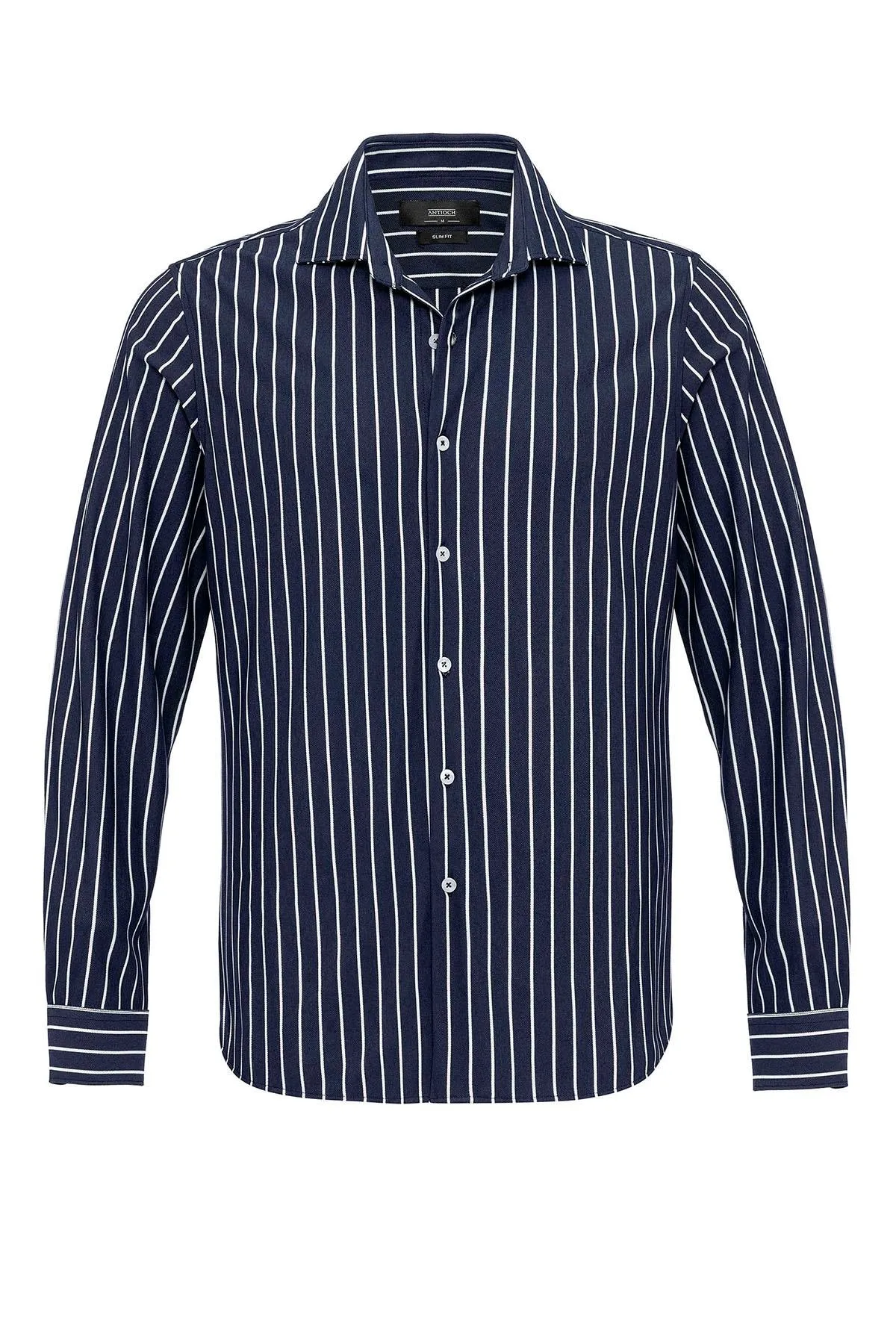 ANT Slim Fit Striped Long Sleeve Men's Shirt - Barsinghausen