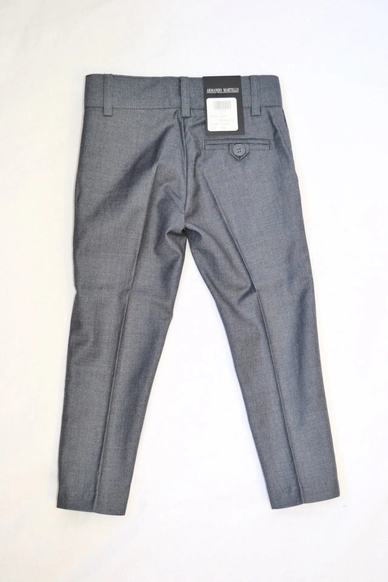 Armando Martillo Slim Dress Pants - Medium Grey