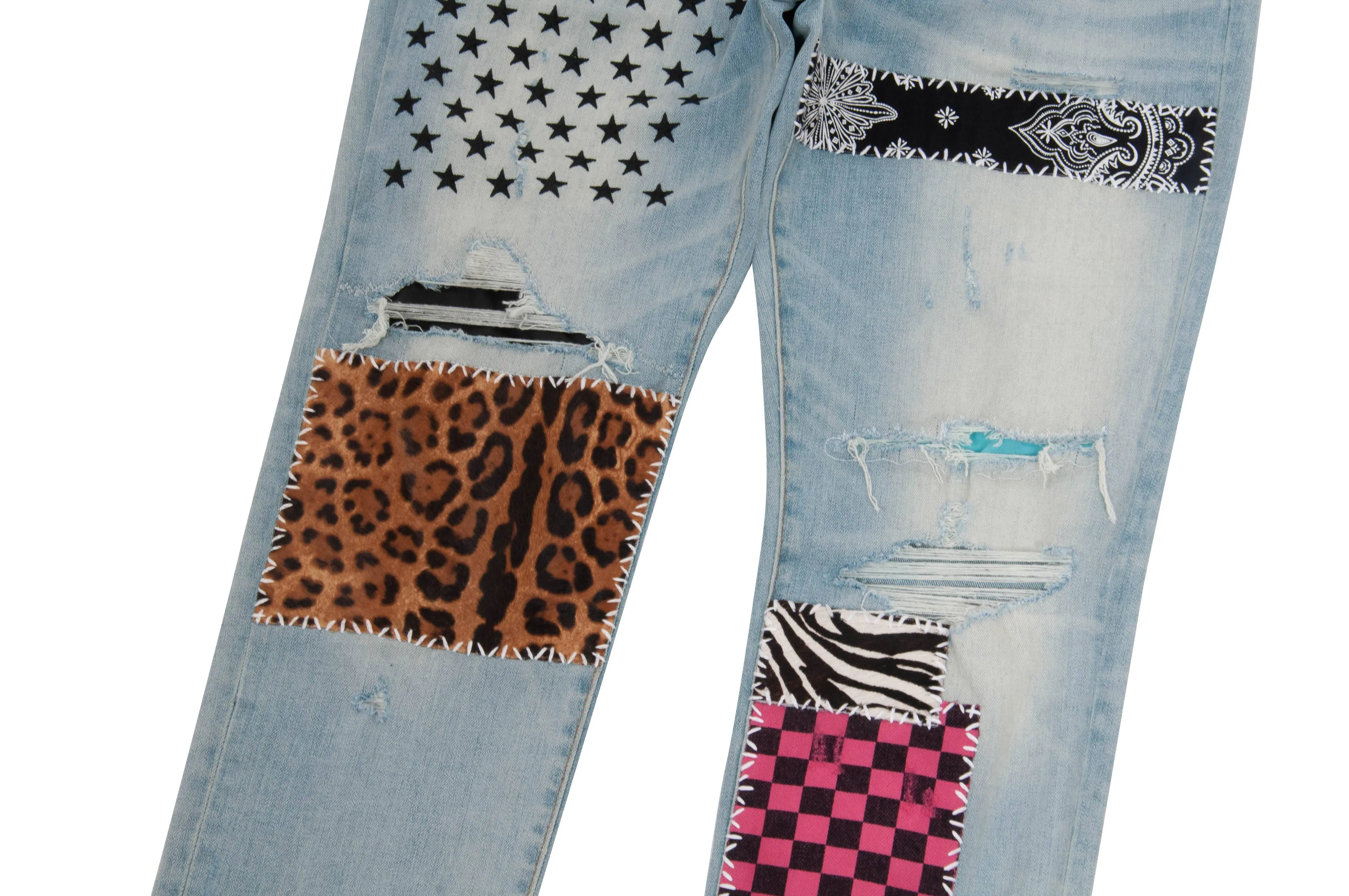 Art Patch Jeans