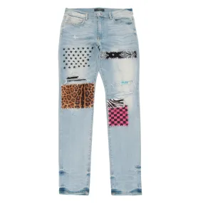 Art Patch Jeans