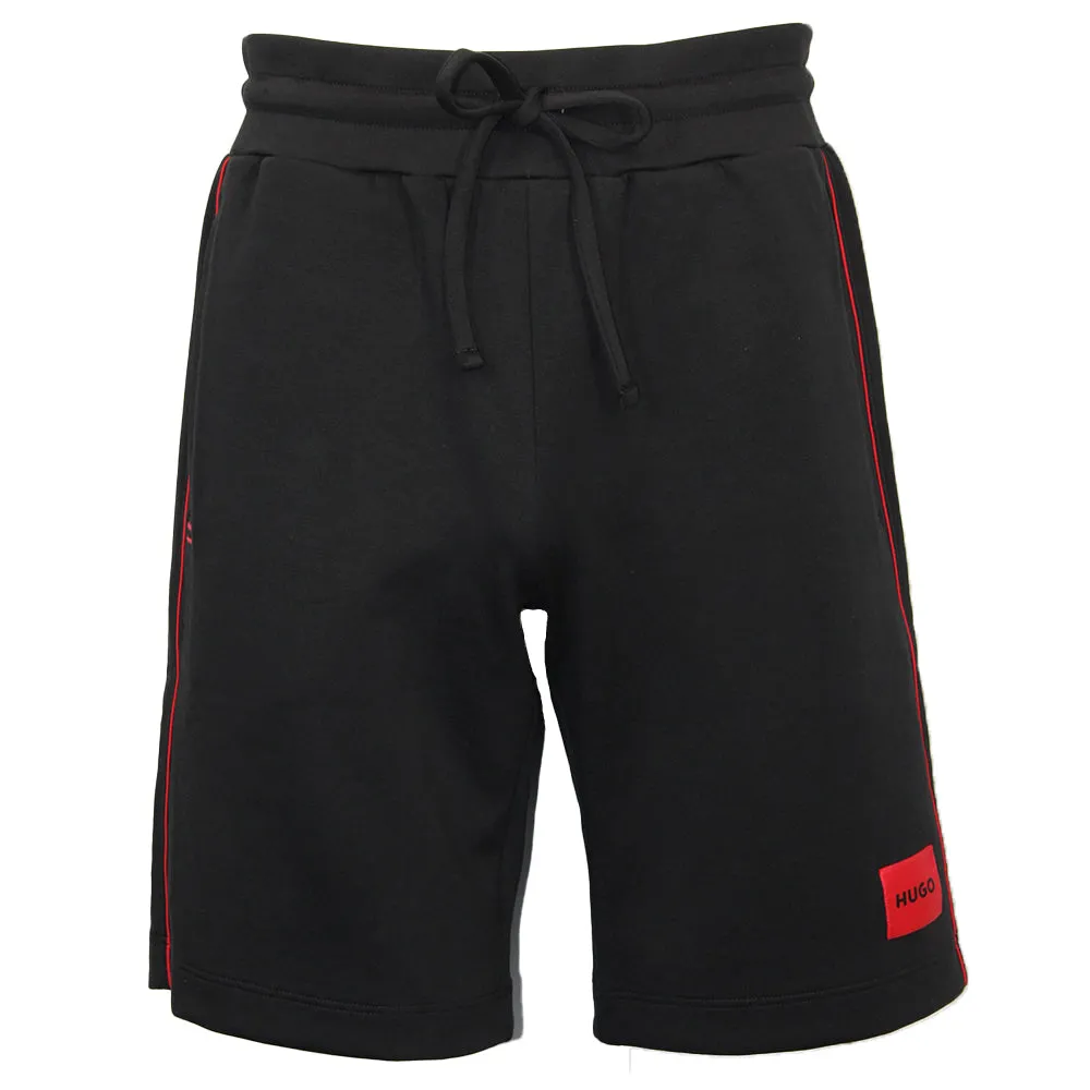 Badge Logo Jogging Shorts, Black