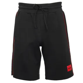 Badge Logo Jogging Shorts, Black