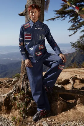 Baggy Pants Of"(Fish Patch Shacket)"