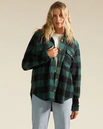 Billabong Ladies A Division Forge Fleece Flannel Shacket