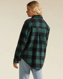 Billabong Ladies A Division Forge Fleece Flannel Shacket