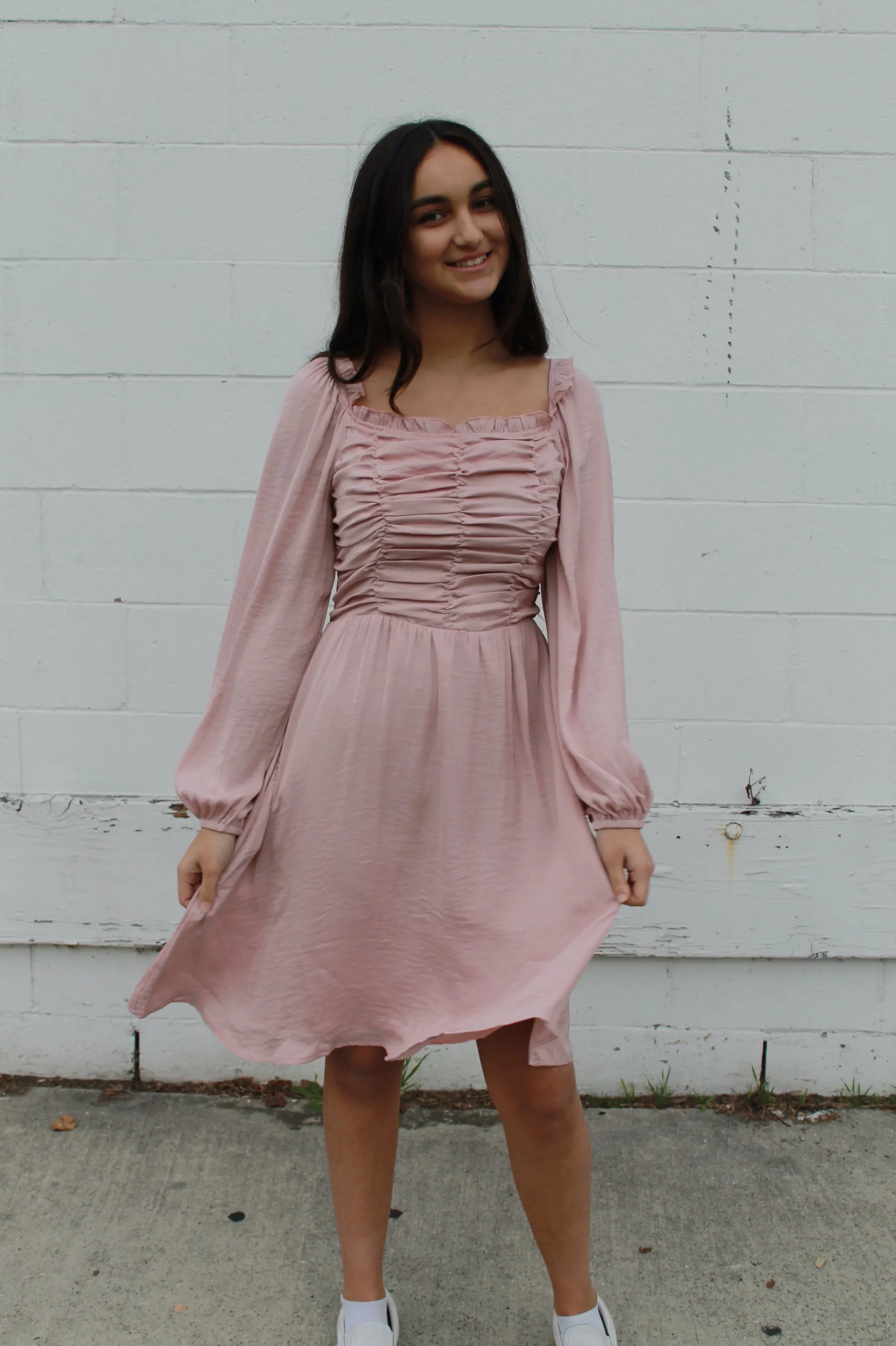 Blushing Over You Dress