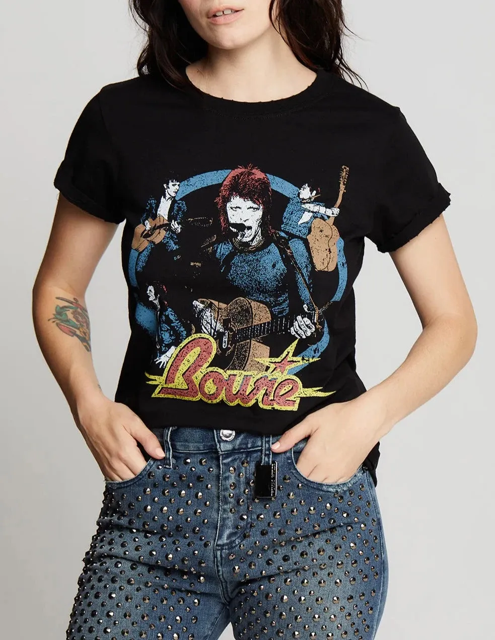 Bowie Band tee