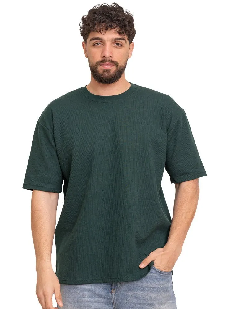 Cactus V- Squares O.S Round T-Shirt