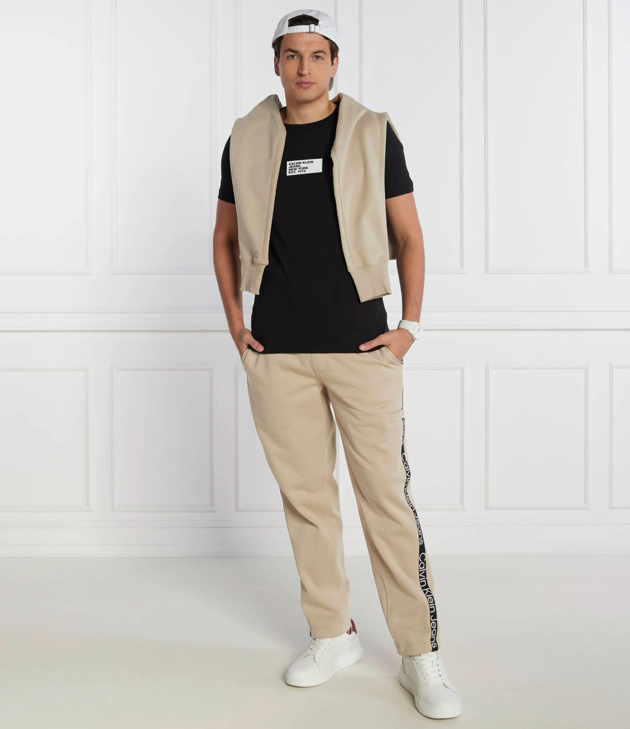 Cut Off Logo Tape Hwk Pant