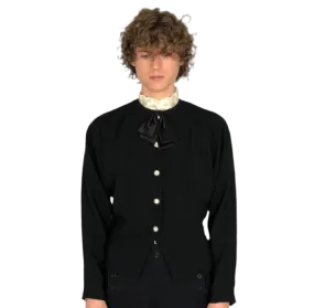 Dead stock vintage Silk & Satin collared shacket