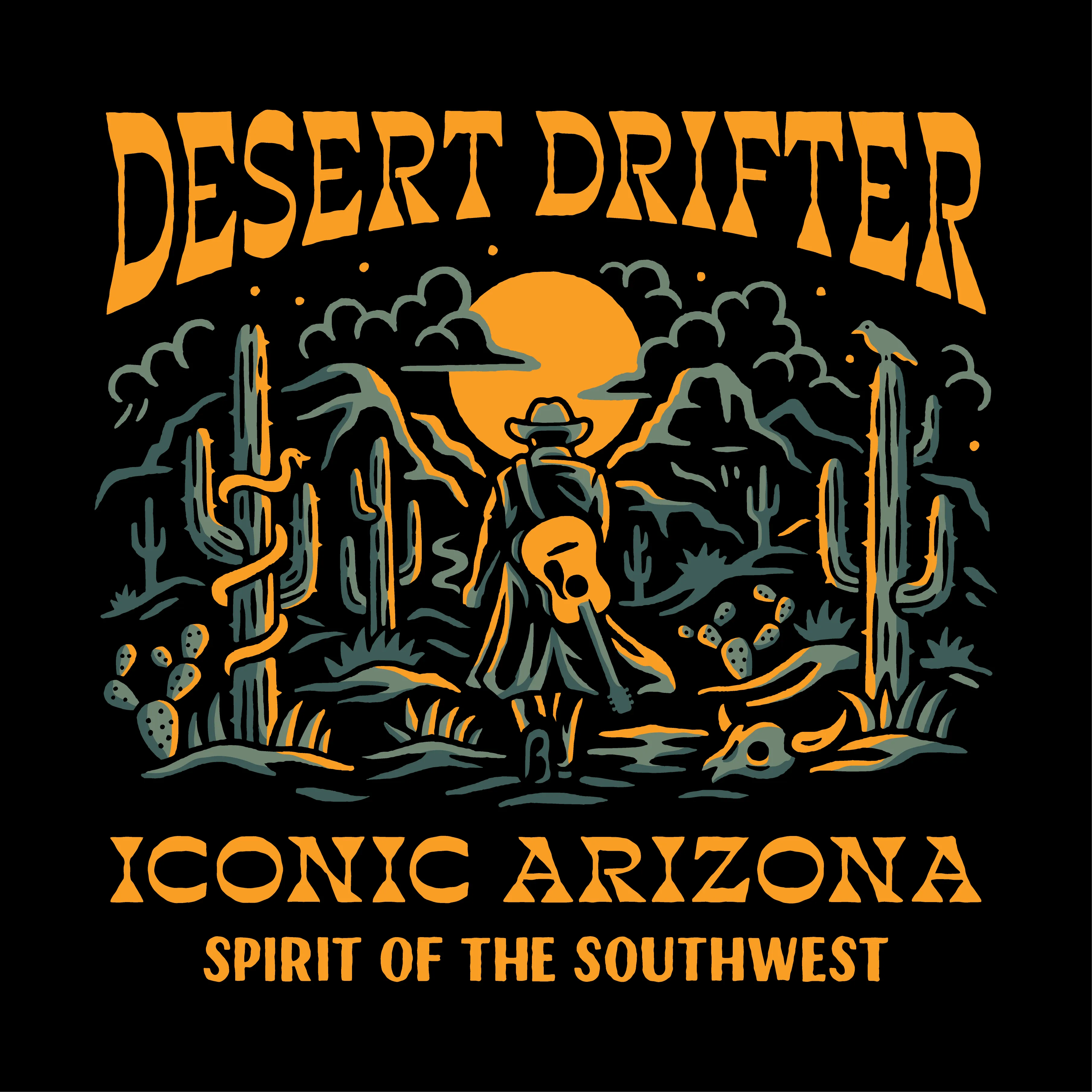 Desert Drifter Unisex Crew Sweatshirt - Final Sale