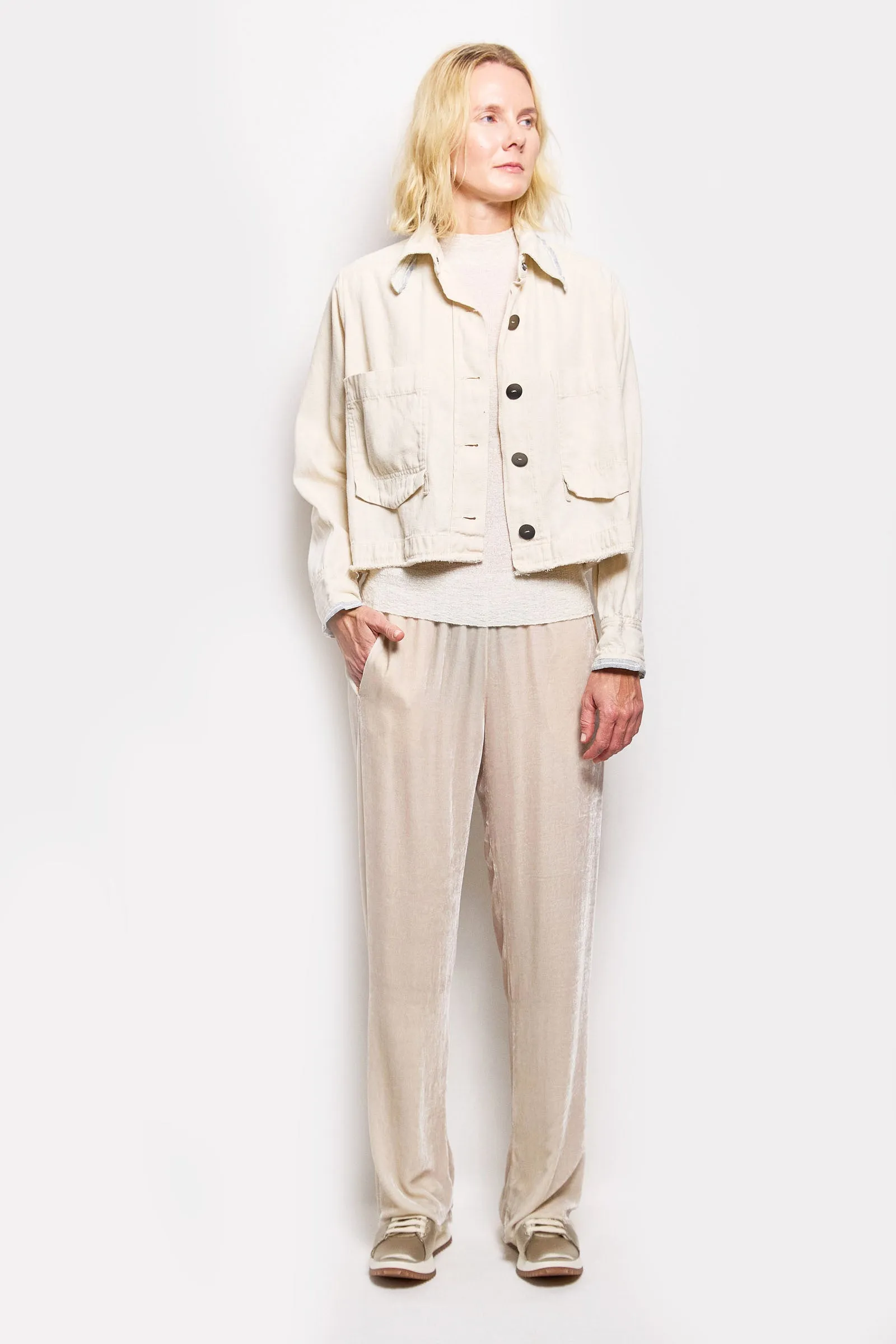 don regenerated canvas jacket