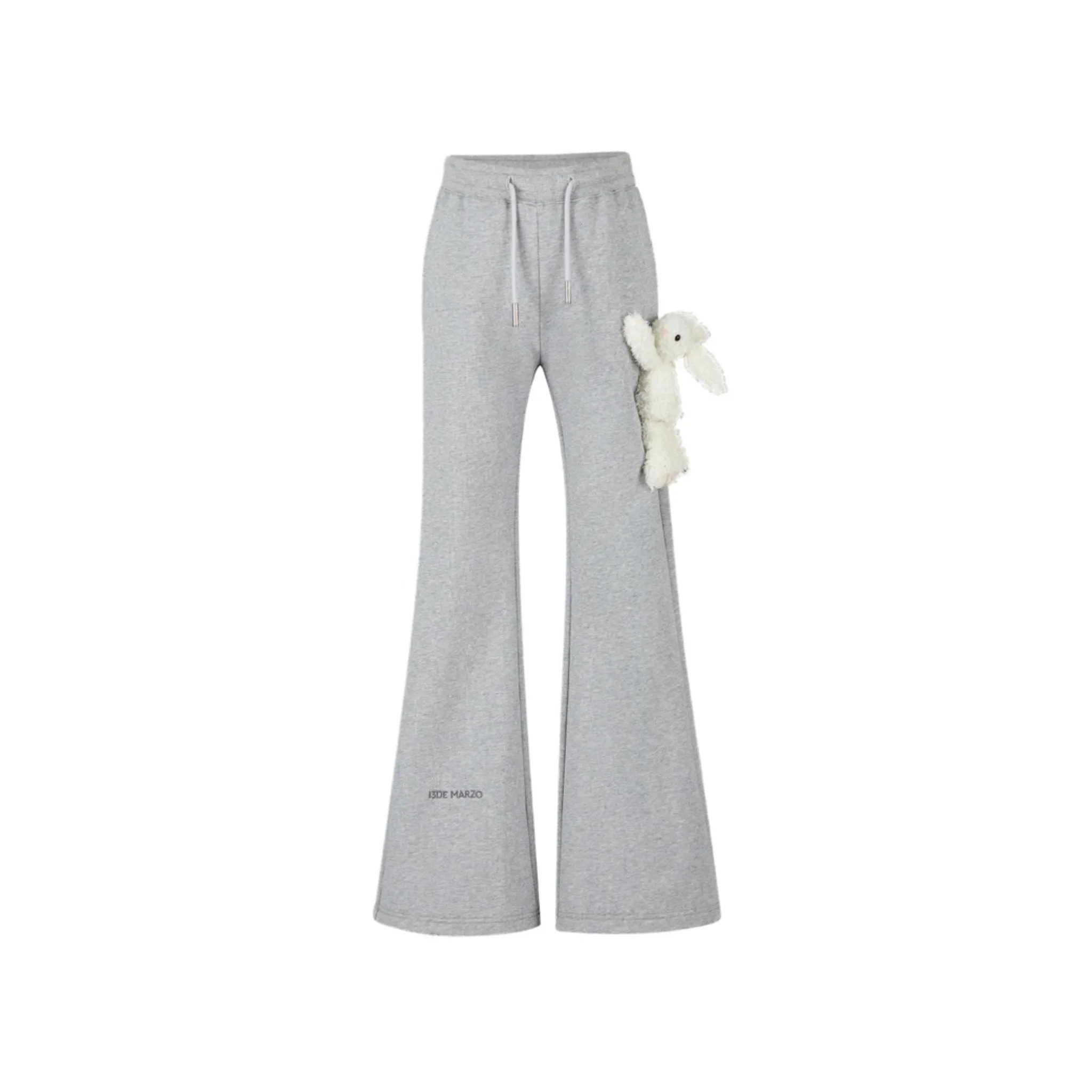 Doozoo Flare Jeans In Gray