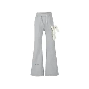 Doozoo Flare Jeans In Gray