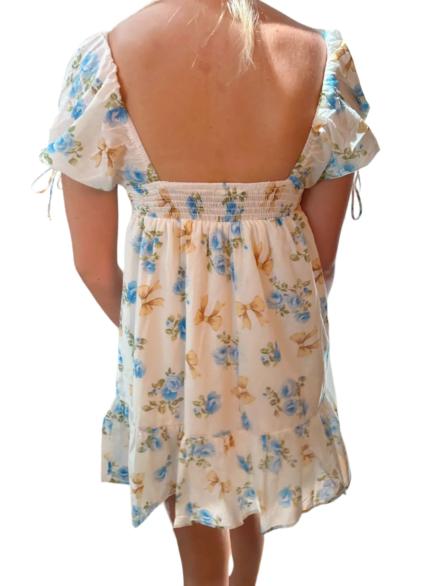 Enchanted Floral Babydoll Dress