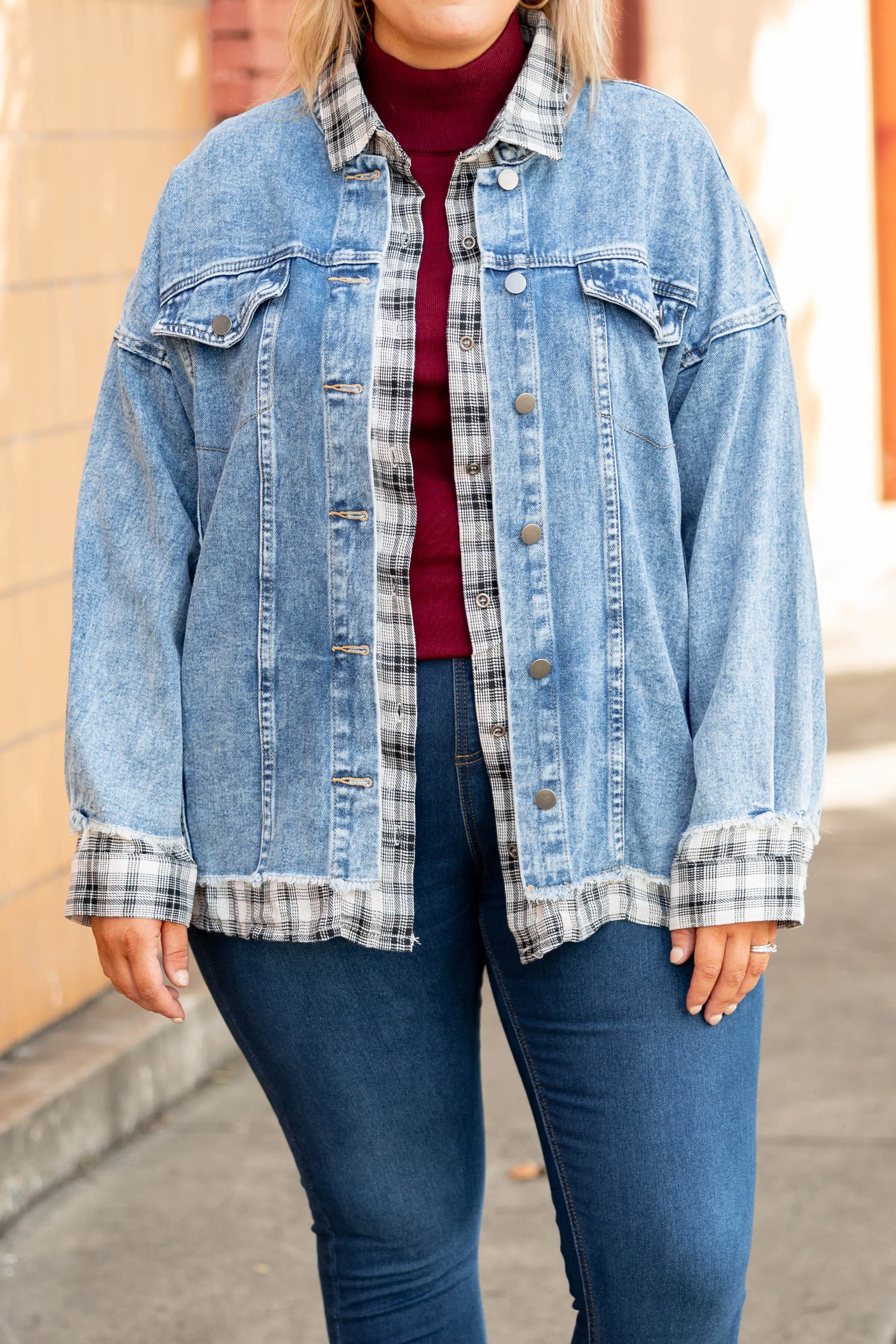 Forever Iconic Jacket, Denim