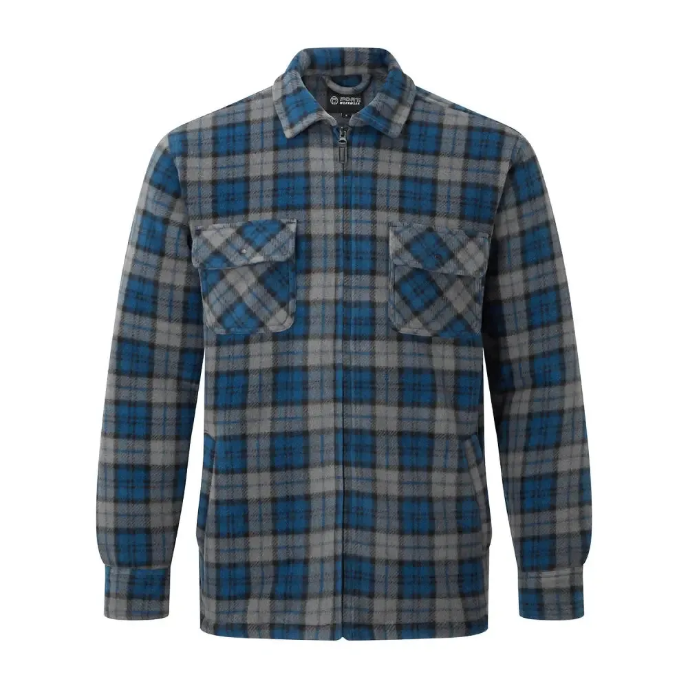 Fort Portman Shacket Navy Blue