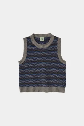 Fub Lambswool Vest - Hazel Melange - 90cm, 100cm, 110cm, 120cm