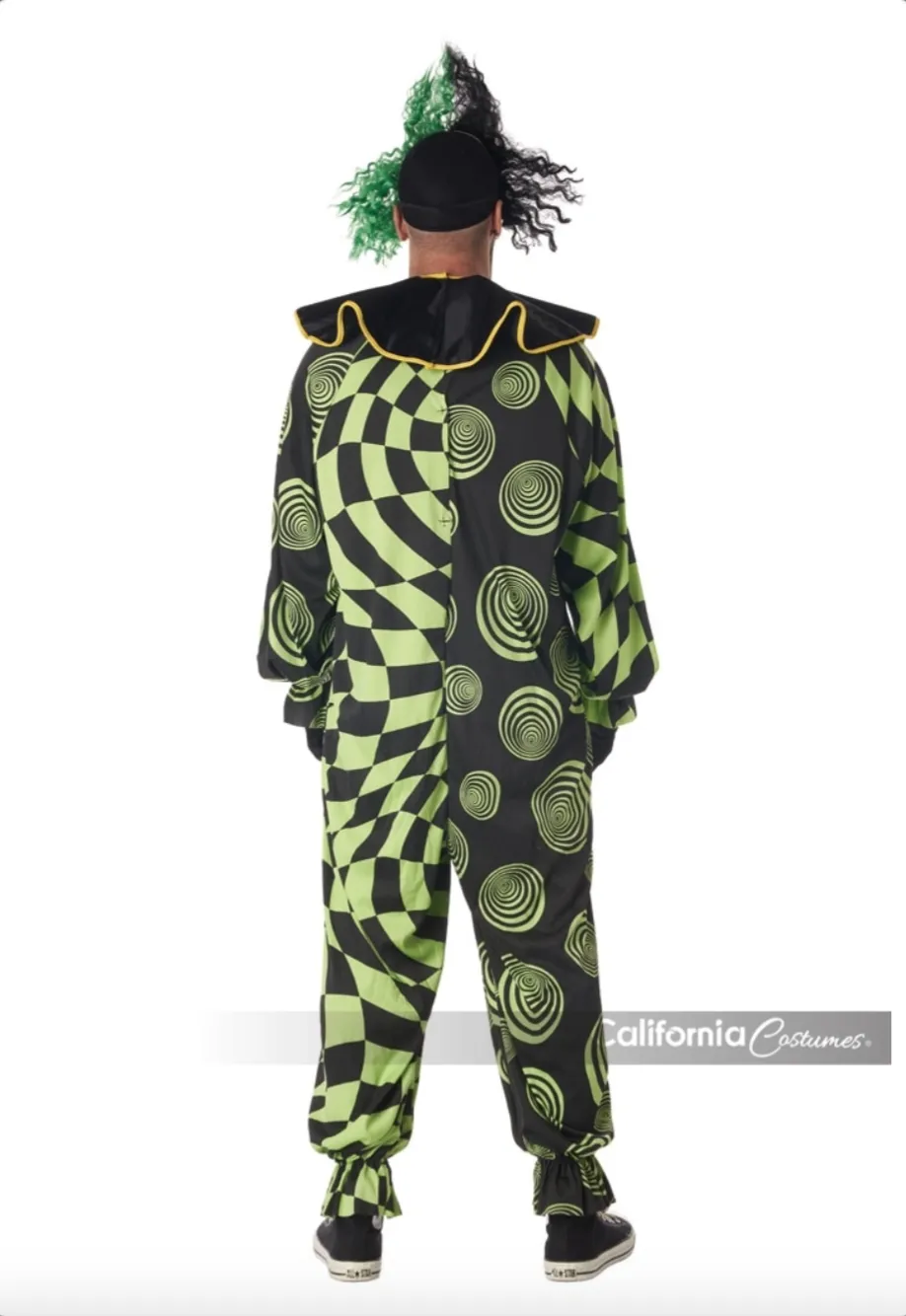 Funhouse Freak Clown Costume (Plus)