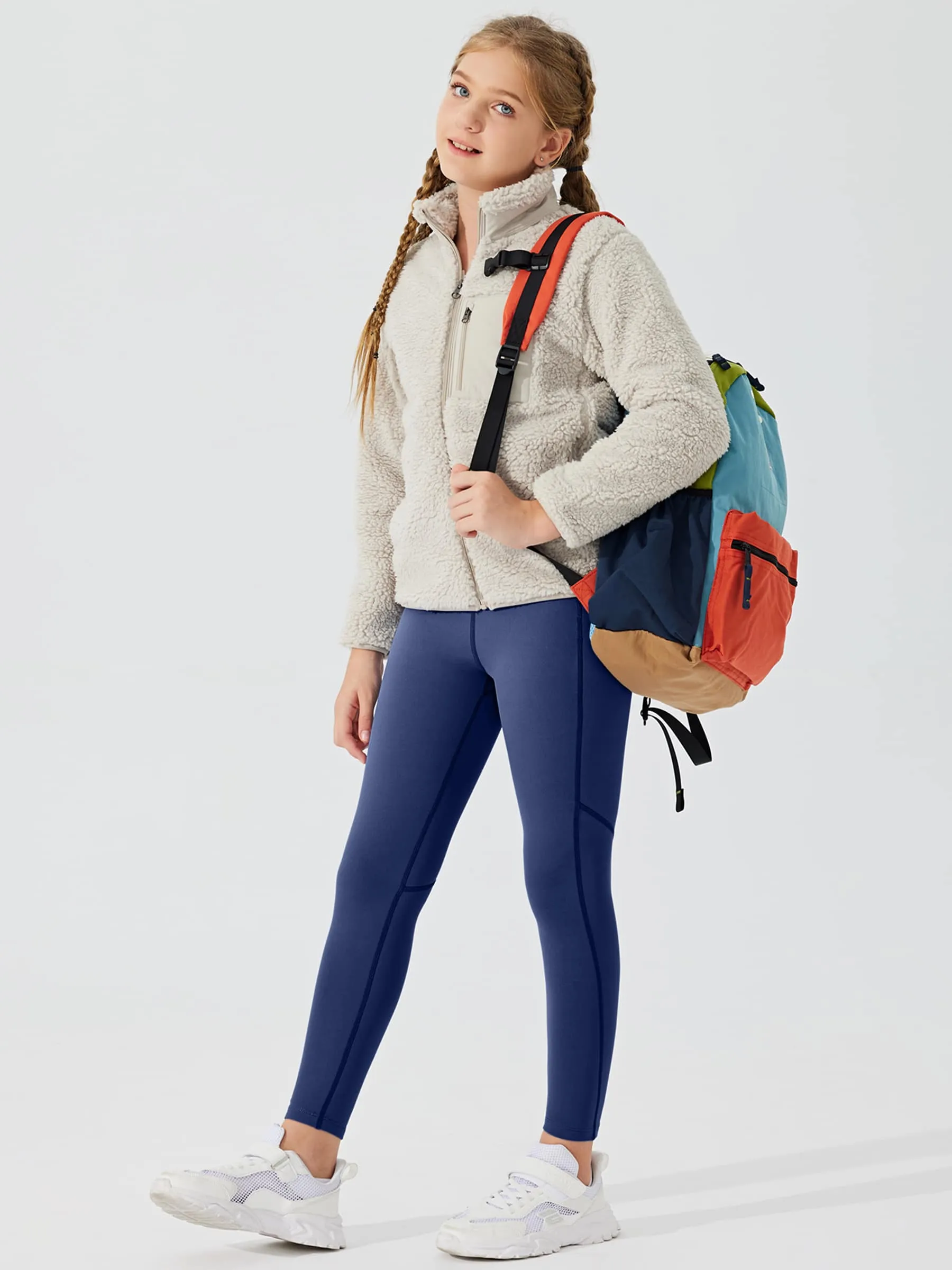 Girls' Thermal Fleece Leggings
