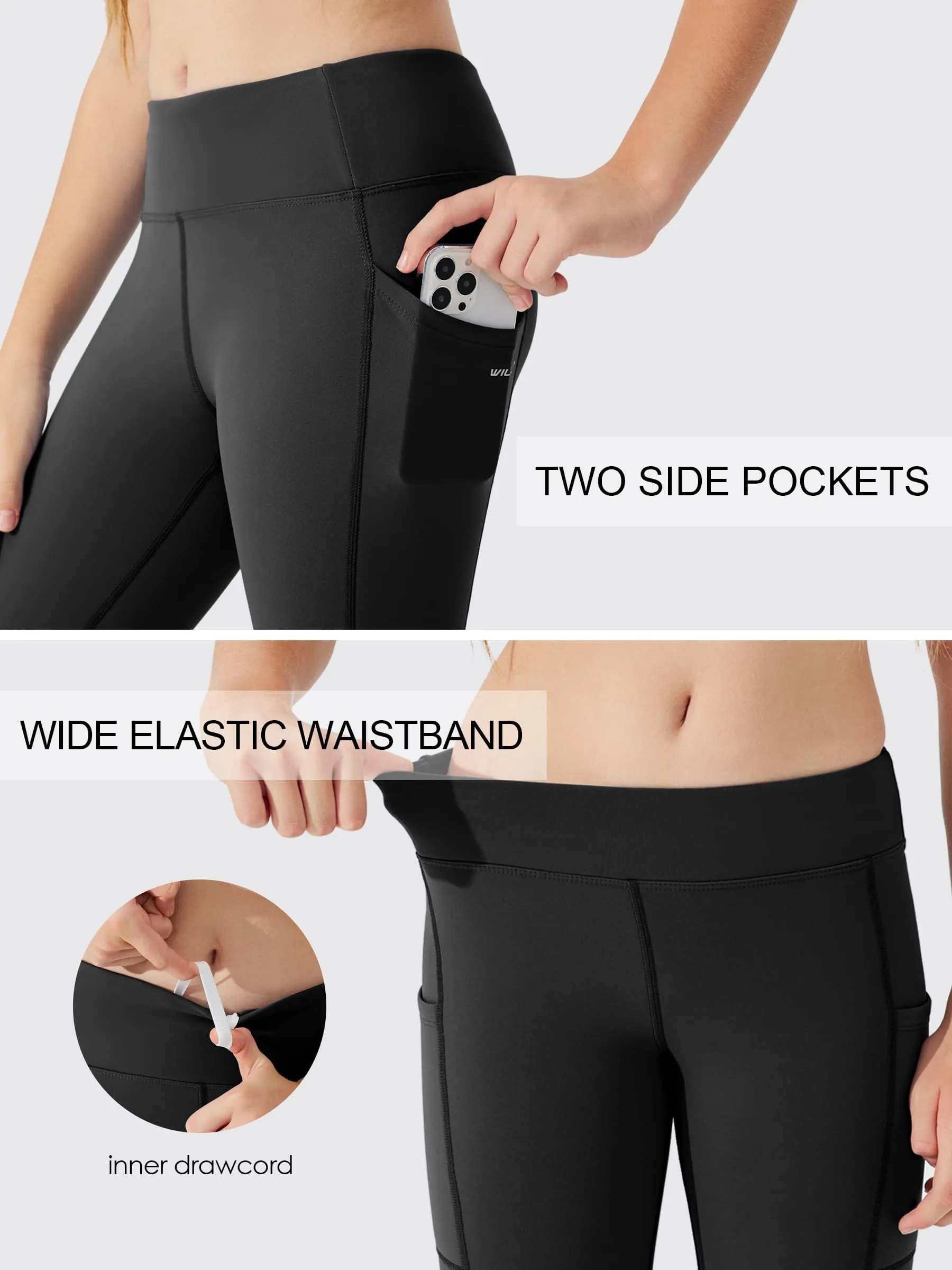 Girls' Thermal Fleece Leggings