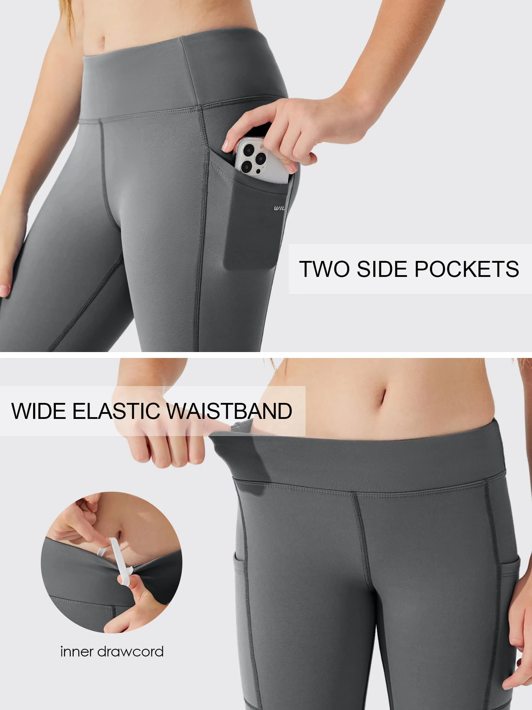 Girls' Thermal Fleece Leggings