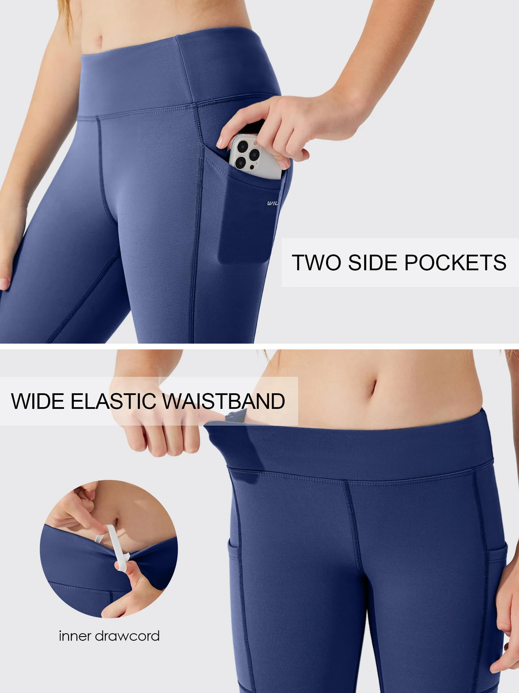 Girls' Thermal Fleece Leggings