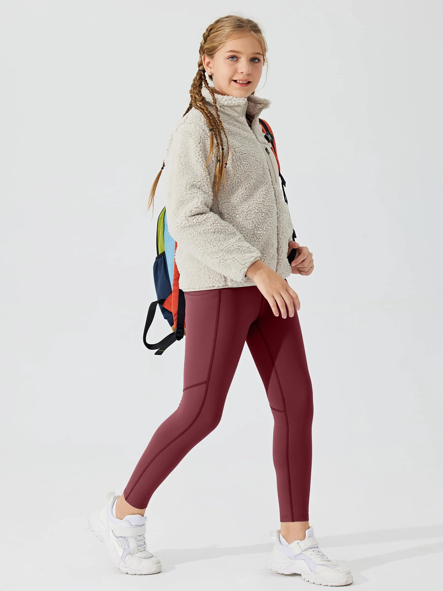 Girls' Thermal Fleece Leggings