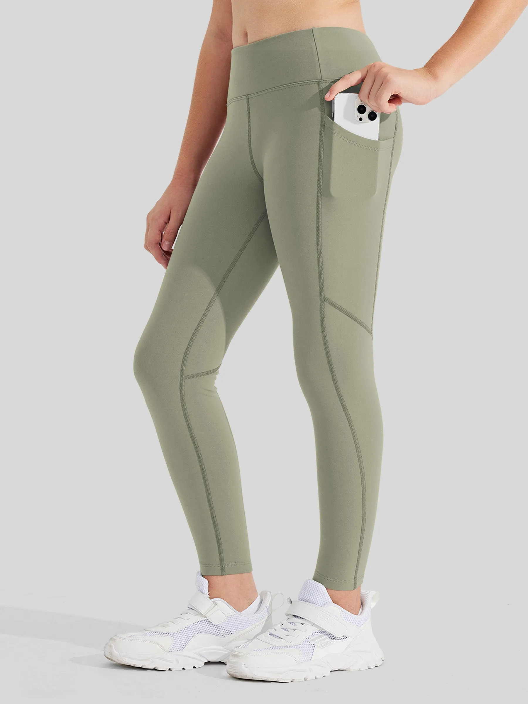 Girls' Thermal Fleece Leggings
