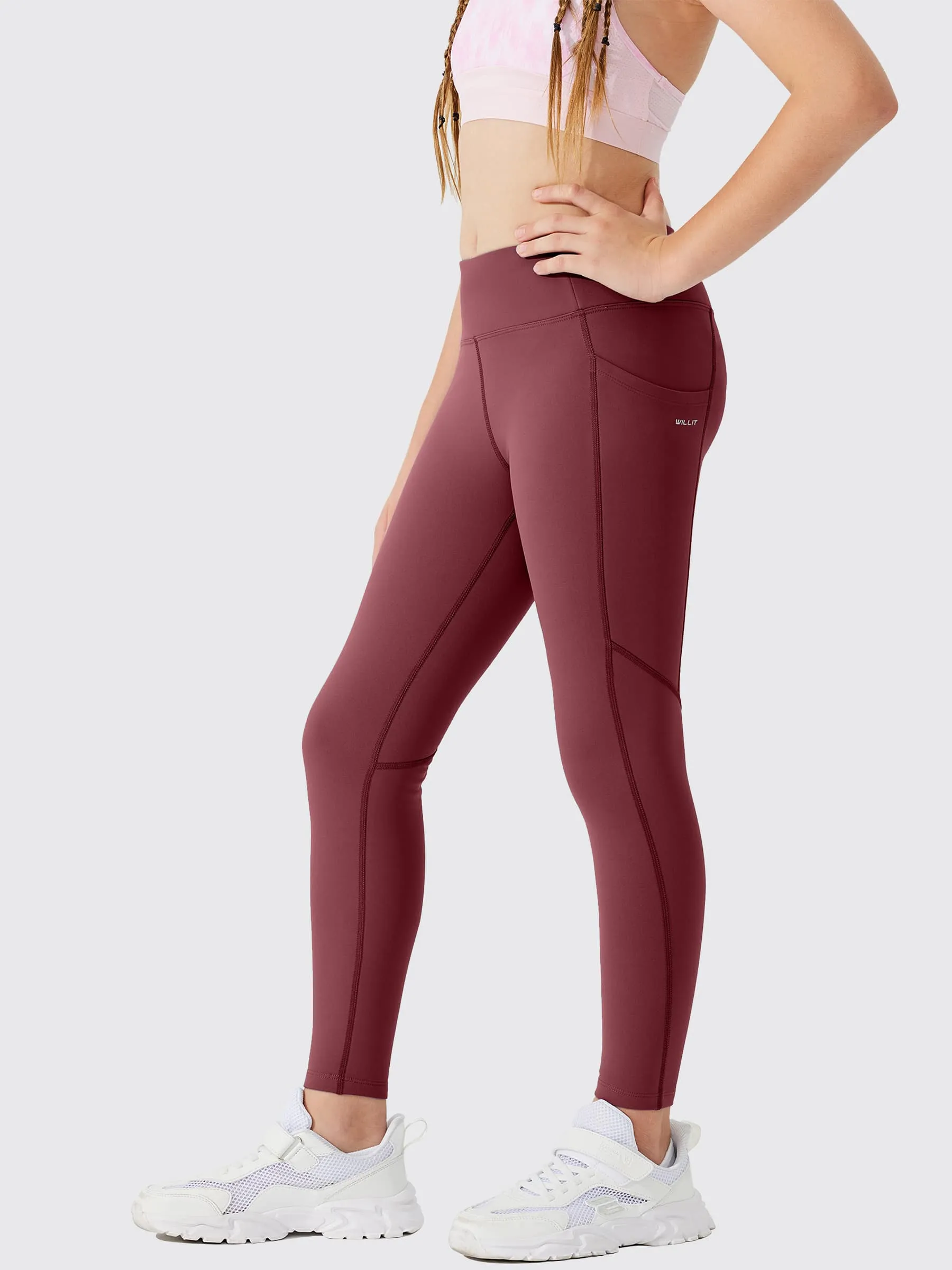 Girls' Thermal Fleece Leggings