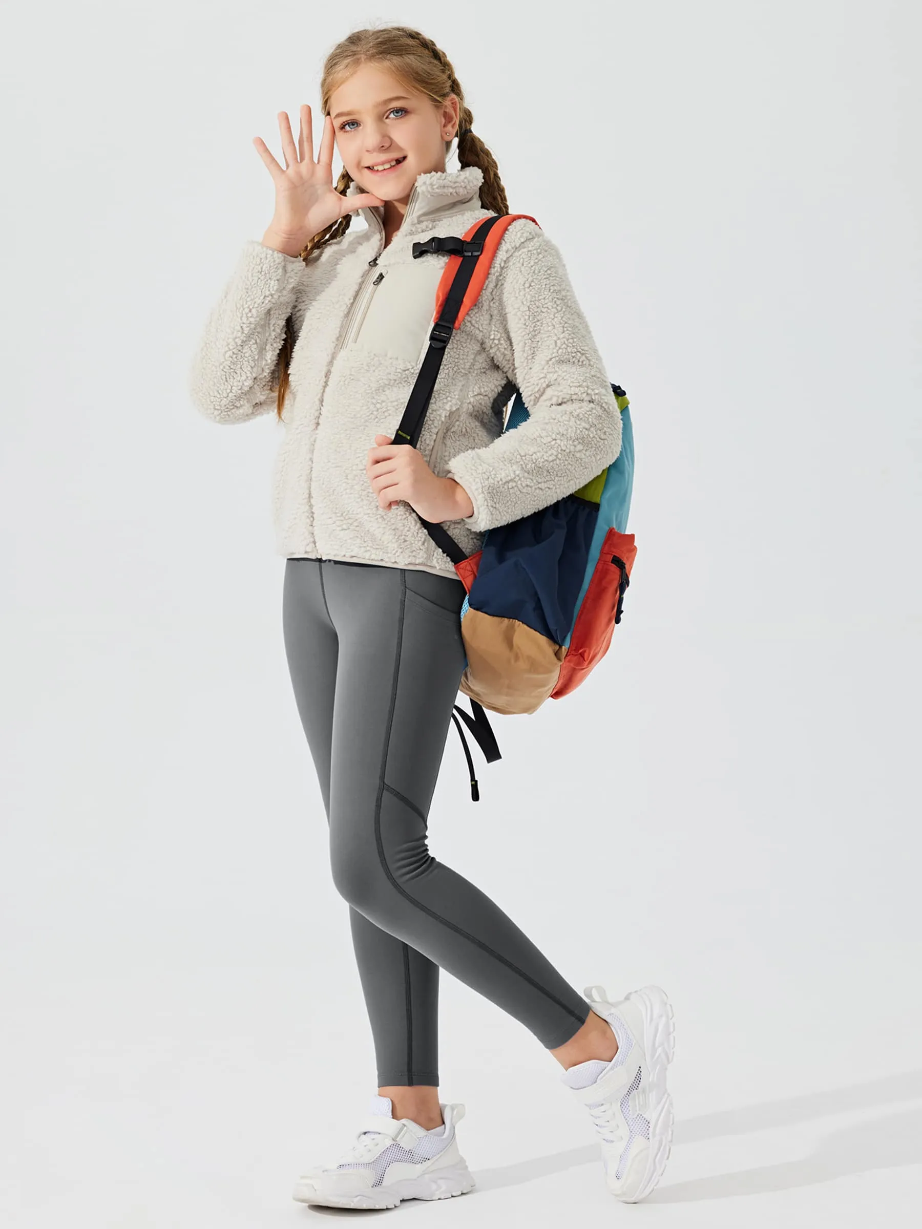 Girls' Thermal Fleece Leggings