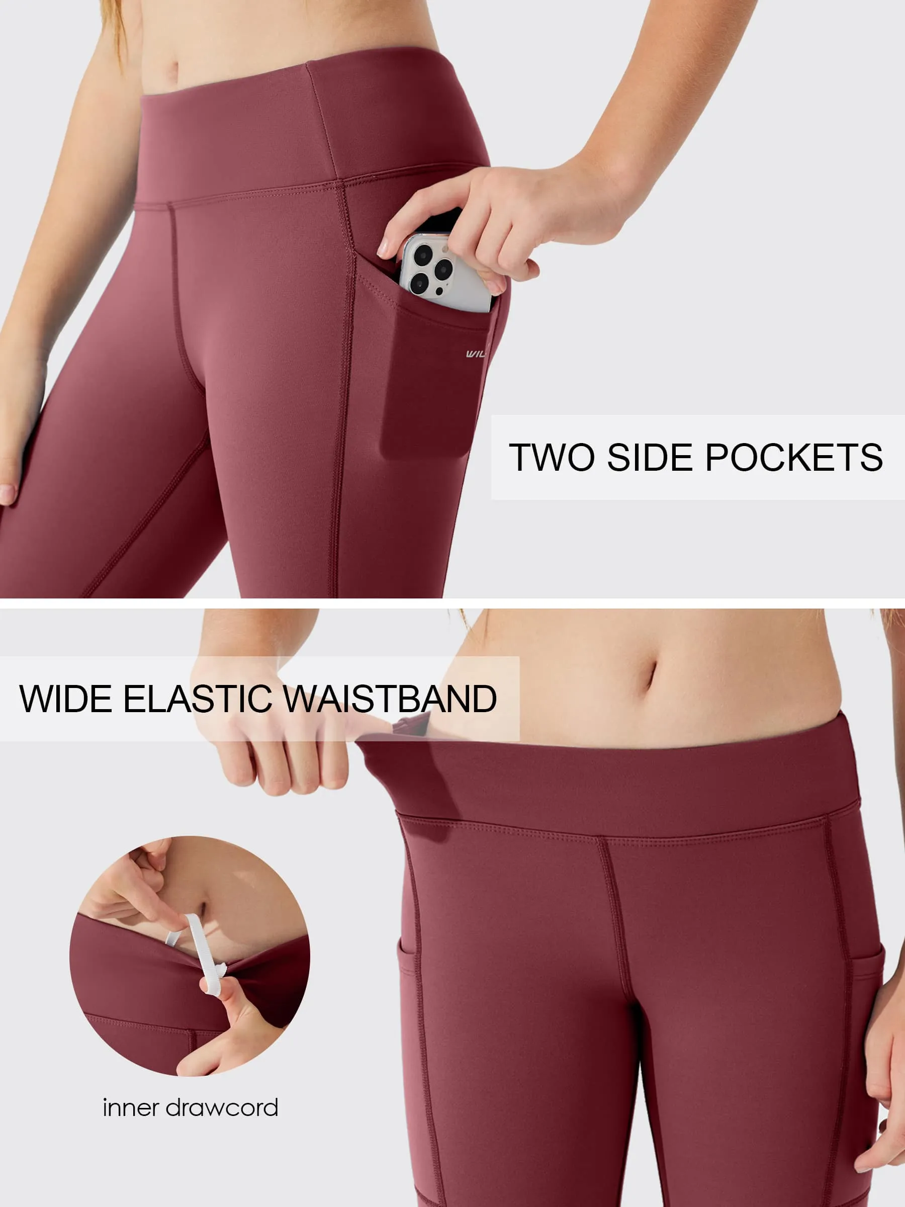Girls' Thermal Fleece Leggings