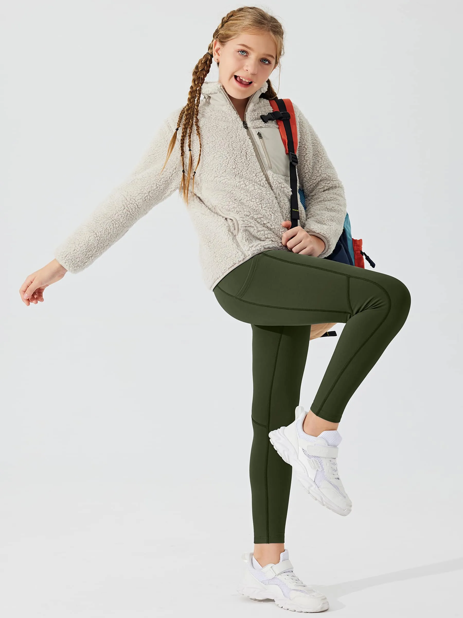 Girls' Thermal Fleece Leggings