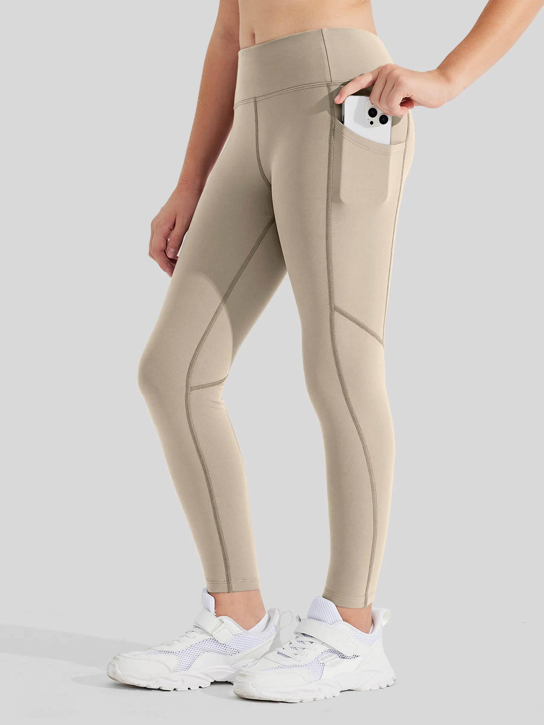 Girls' Thermal Fleece Leggings