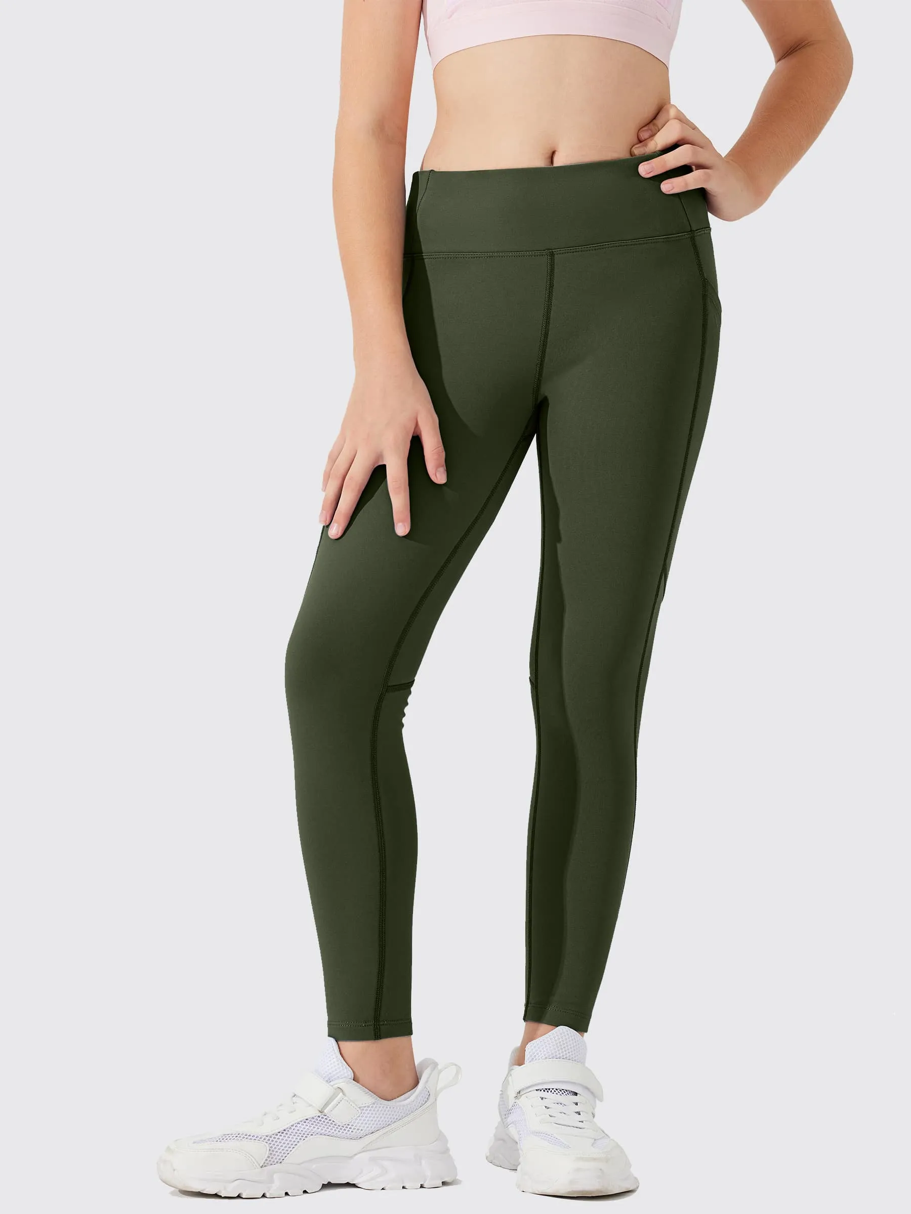 Girls' Thermal Fleece Leggings