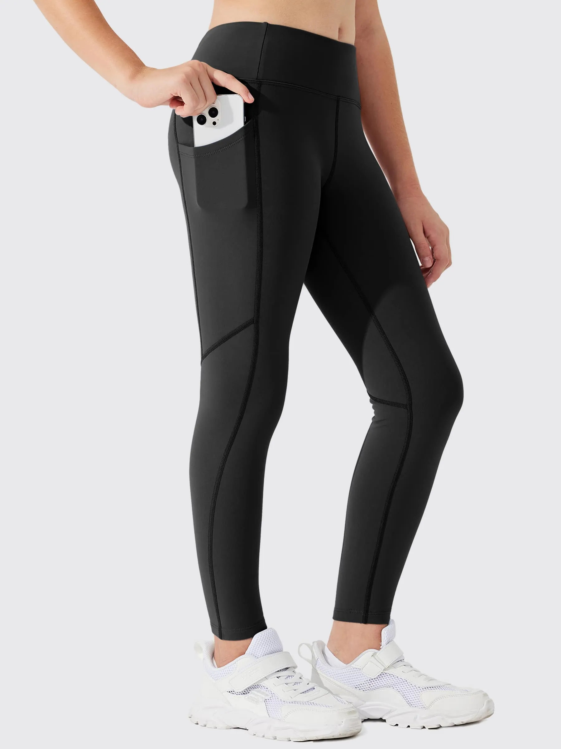 Girls' Thermal Fleece Leggings