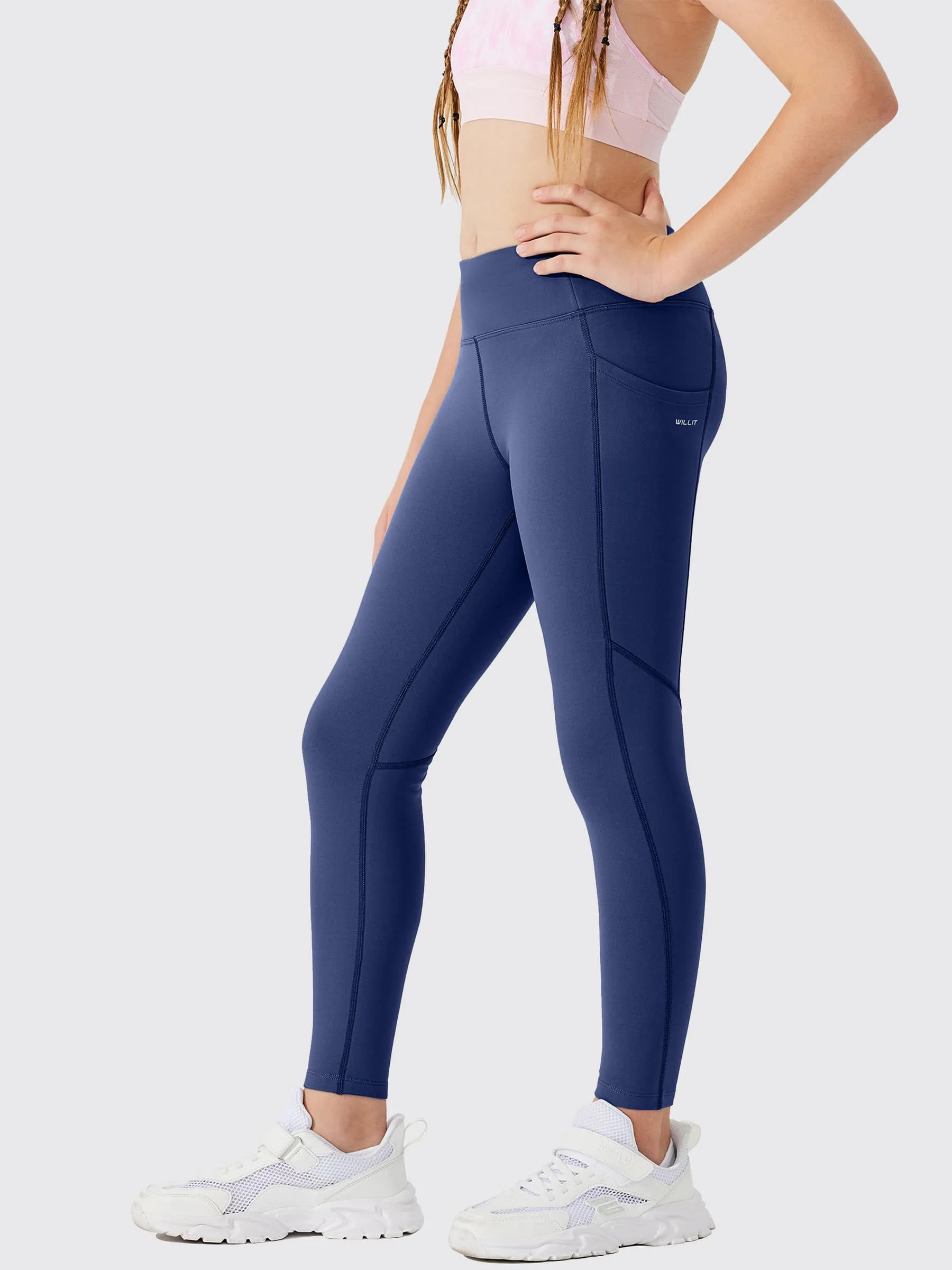 Girls' Thermal Fleece Leggings
