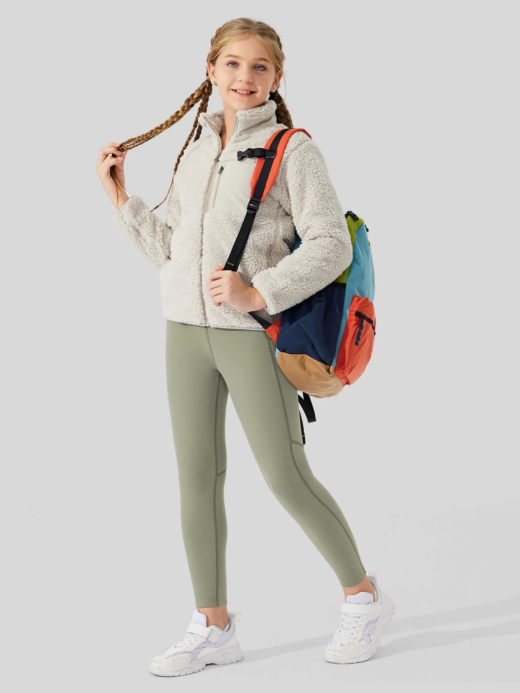 Girls' Thermal Fleece Leggings