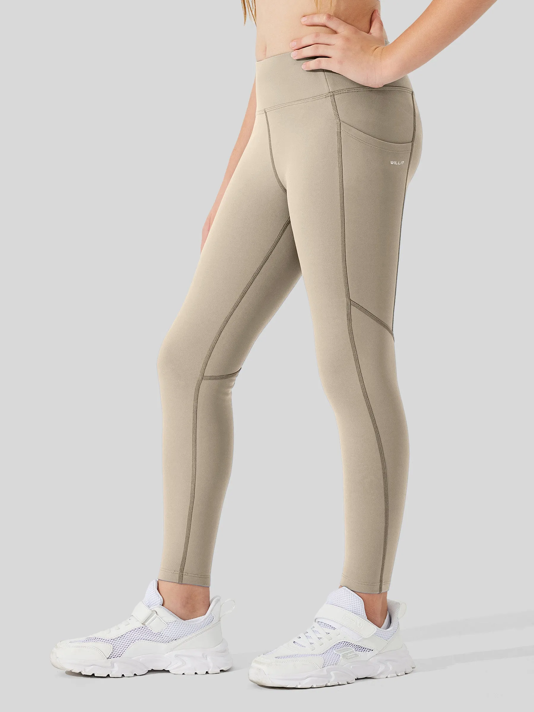 Girls' Thermal Fleece Leggings