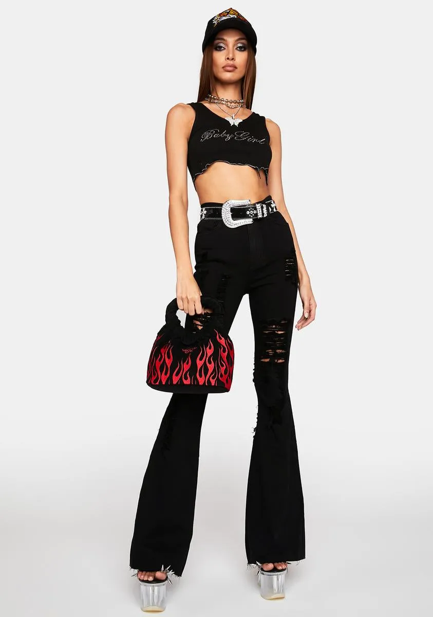 Give And Take Flare Pants