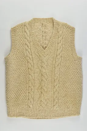 Handmade Size approx 4 Knitted Vest