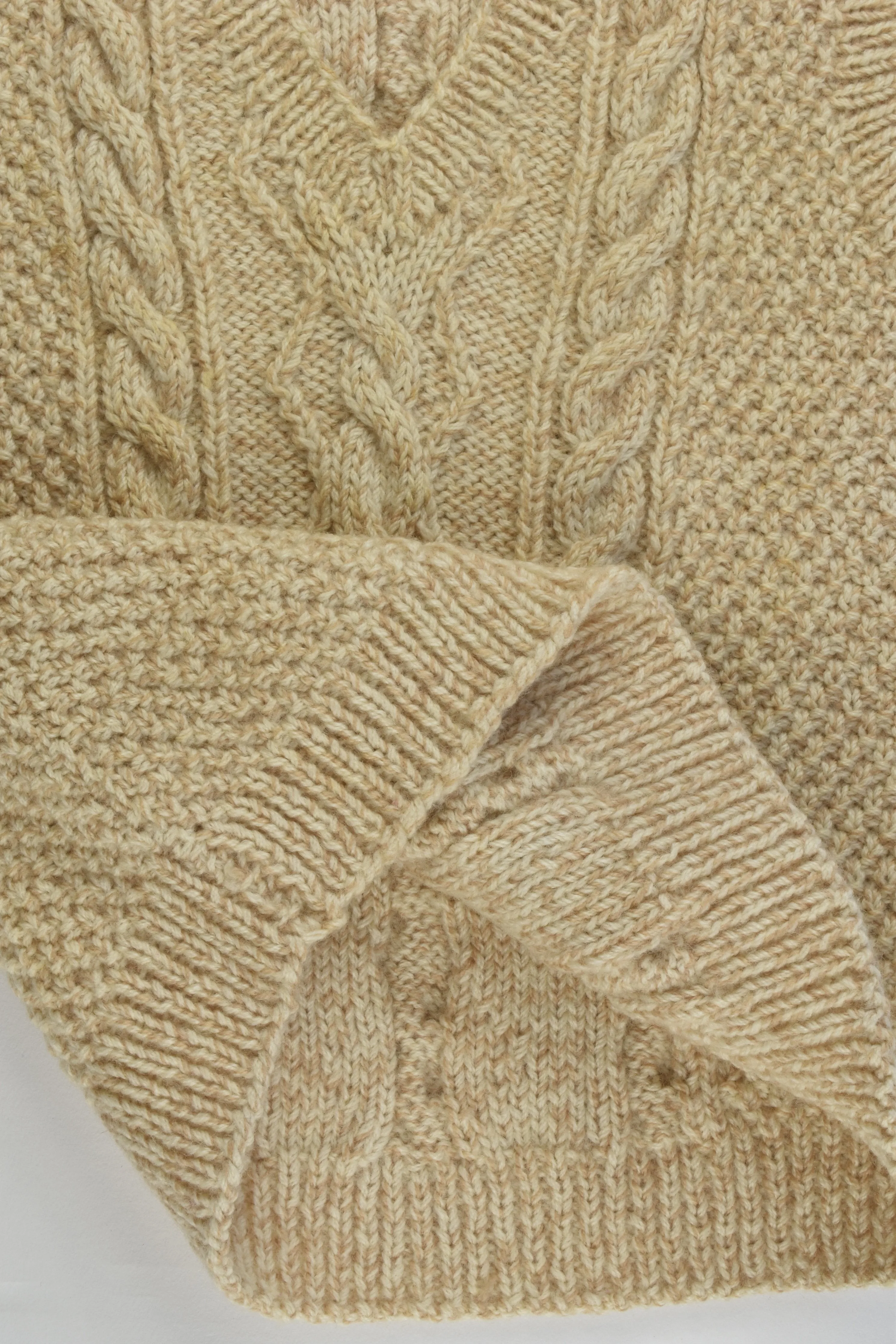 Handmade Size approx 4 Knitted Vest
