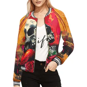 Happy Skull Stripes Jacket