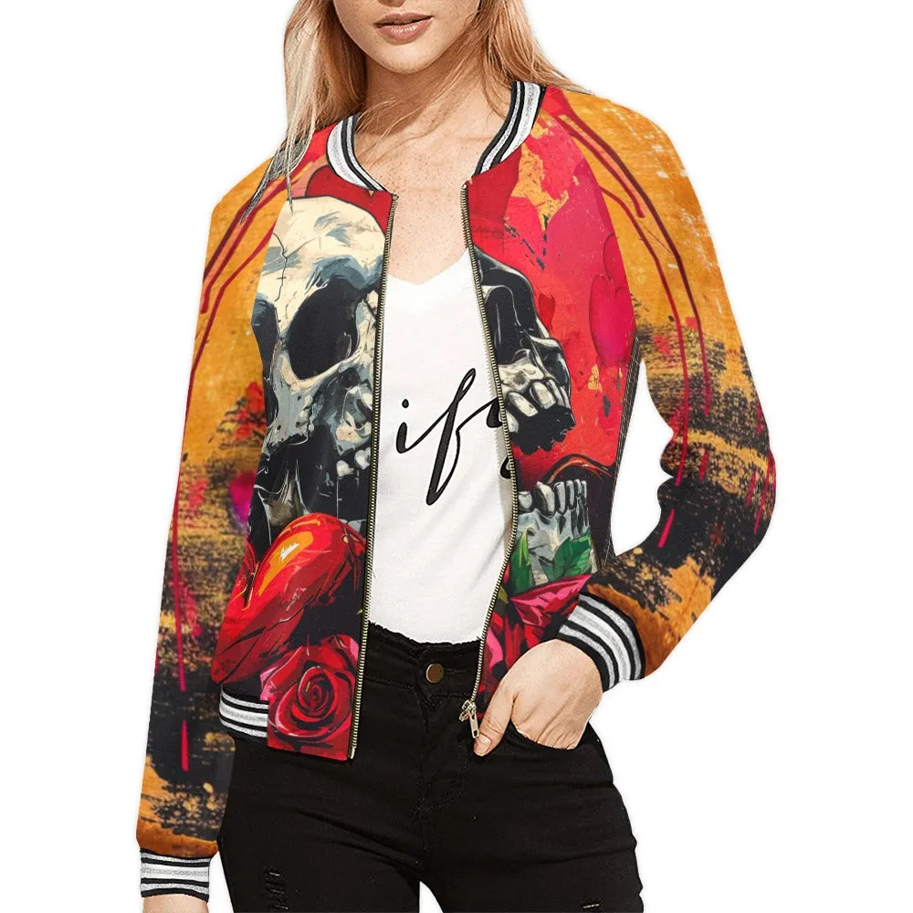 Happy Skull Stripes Jacket
