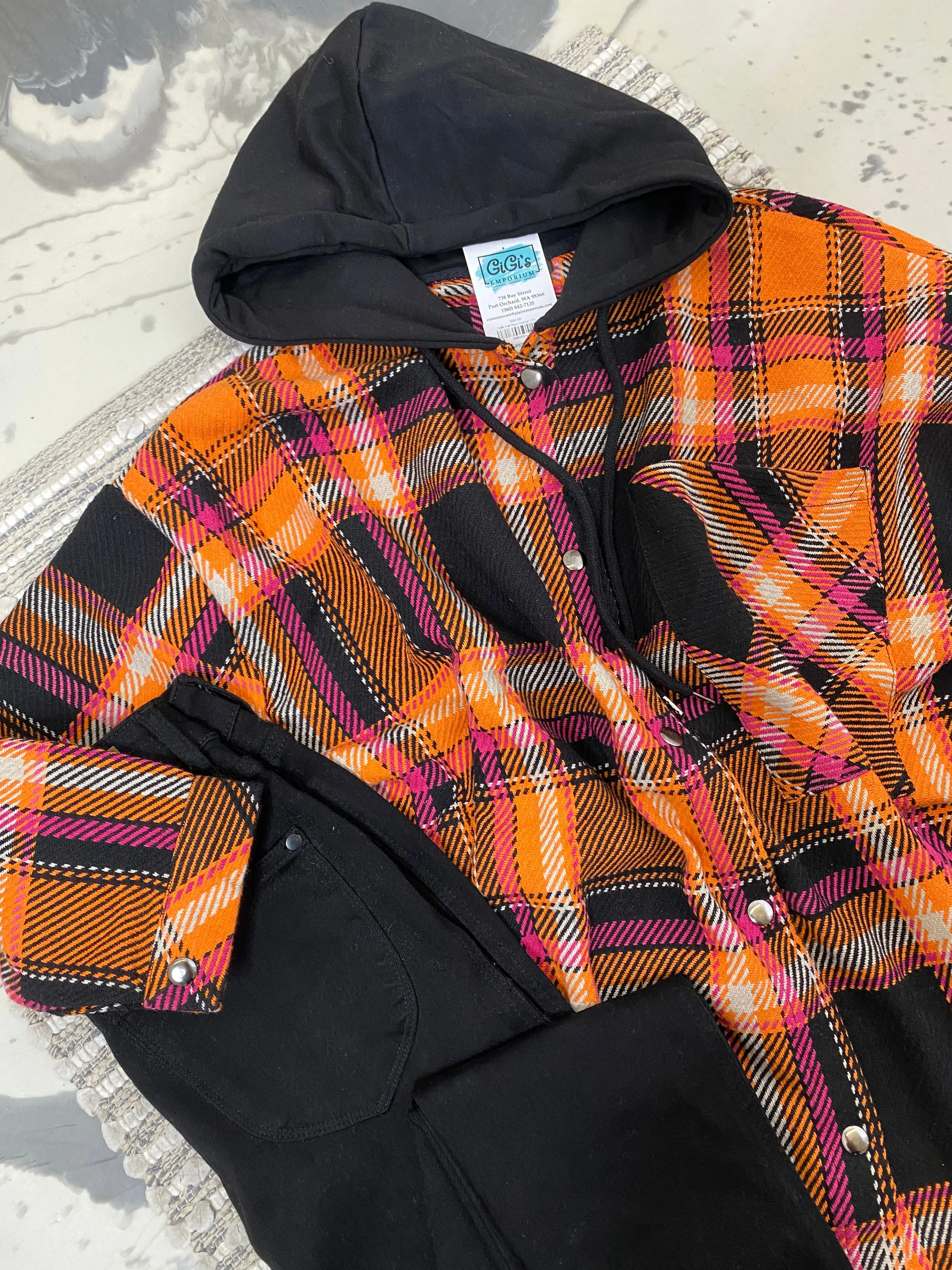 Hello Fall Plaid Shacket