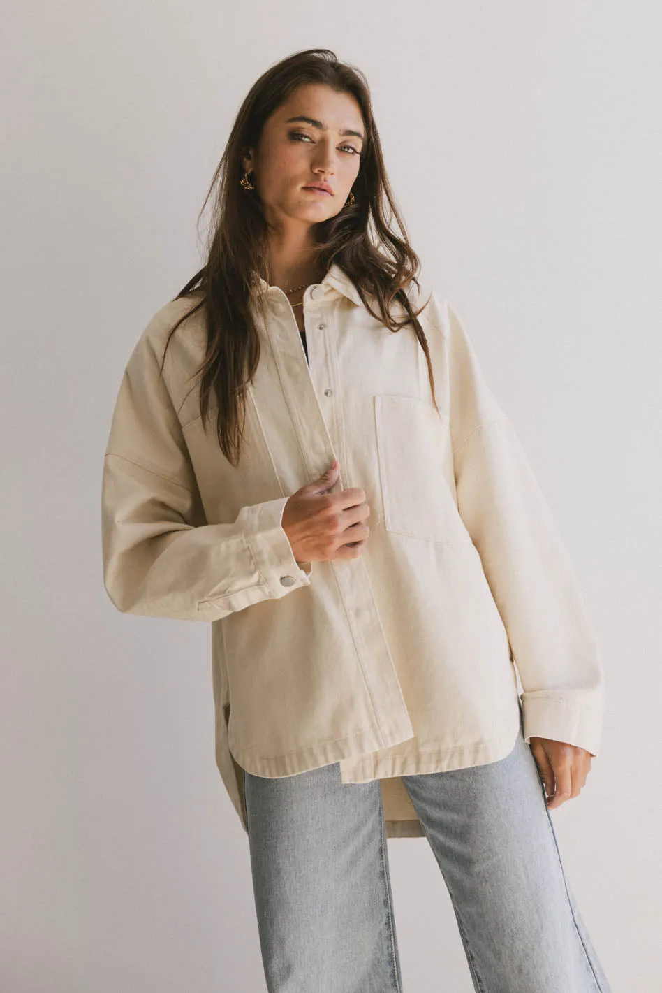 Holland Denim Shacket - FINAL SALE